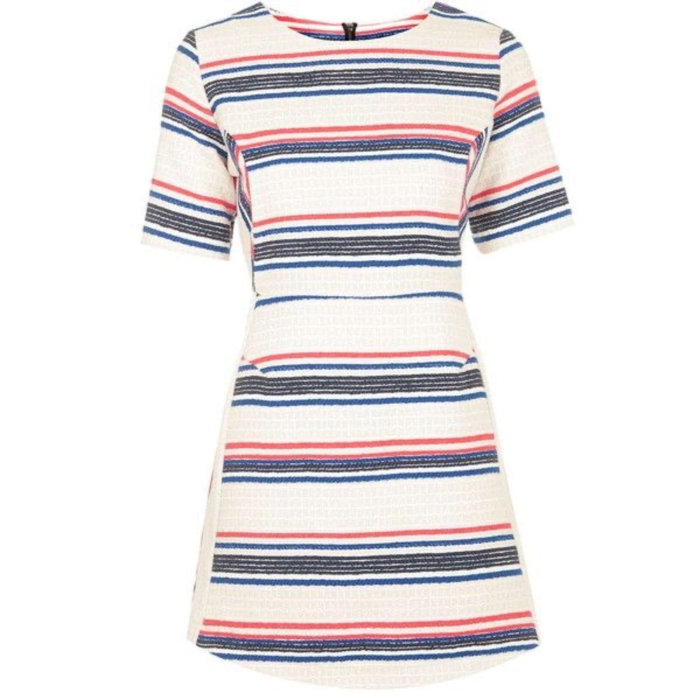 Topshop Striped Dress NWT